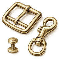 Solid Brass Hardware