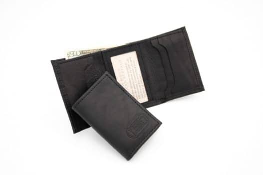 Buffalo Leather Trifold Wallet