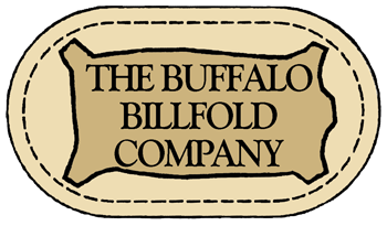 Leather Money Clip Wallet with Custom Logo – Buffalo Billfold Company