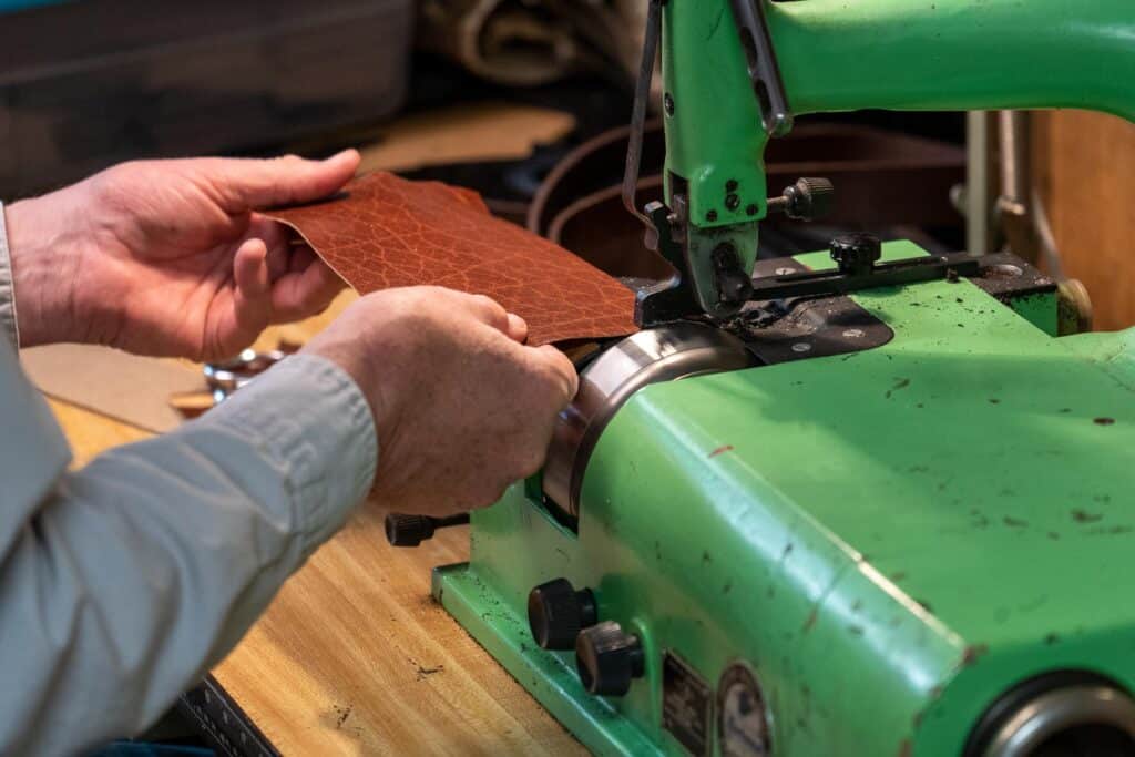 Handcrafting The Leather Trifold Wallet