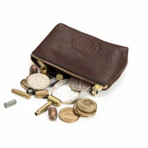 Annie Oakley Magnum Coin Case - Buffalo Leather - Made in America - Buffalo Billfold Company