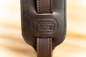 Buffalo Leather Guitar Strap - Made in USA - Buffalo Billfold Co