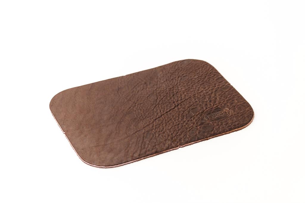 Buffalo Leather Mouse Pad