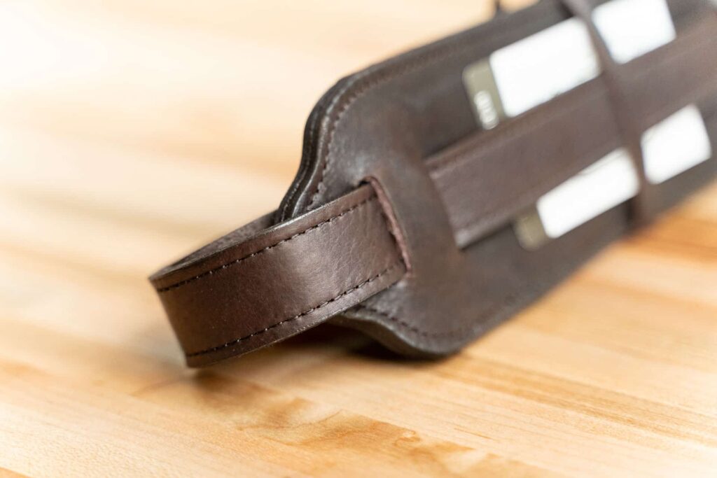Handmade Leather Guitar Strap - Made in USA