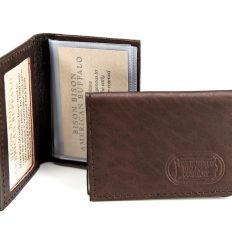 ID Card Case - Buffalo Leather - Made in America