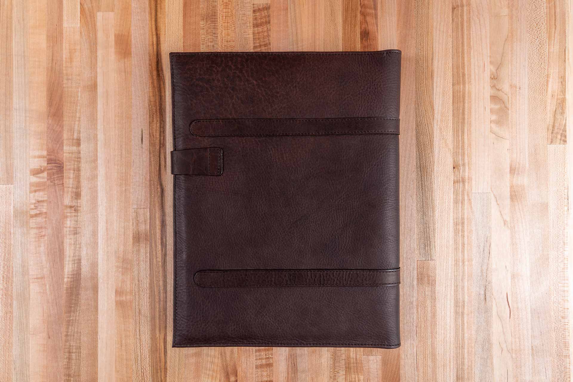Bespoke Hand Stitched Pad Cover | English Bridle Hide | Portfolio for Legal  Pad | Custom Made in England