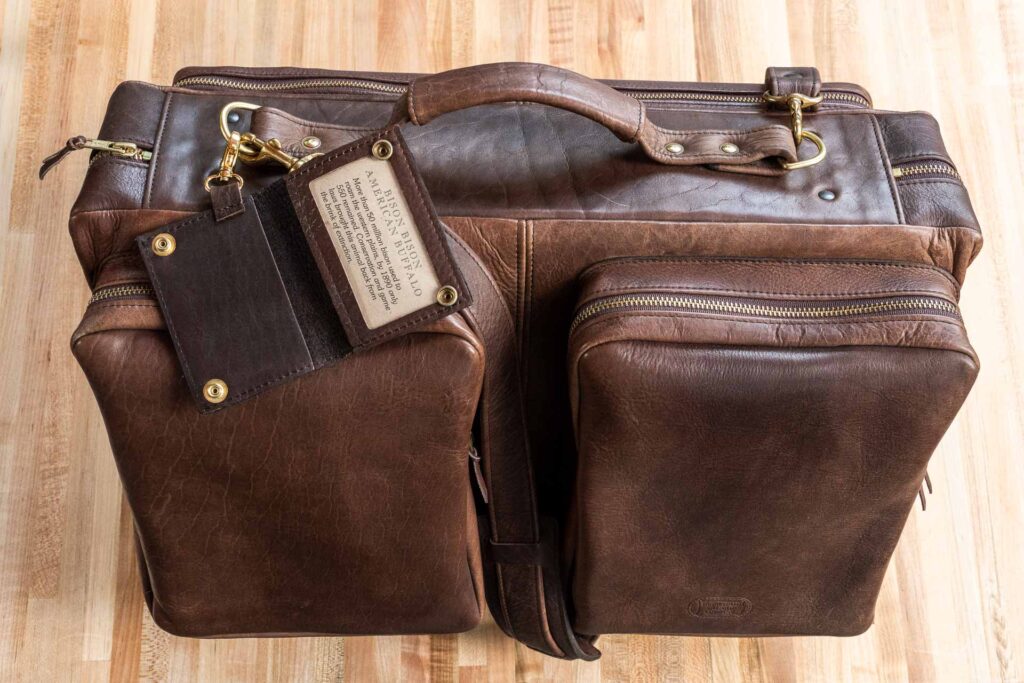 Leather Flight Bag - Made in USA