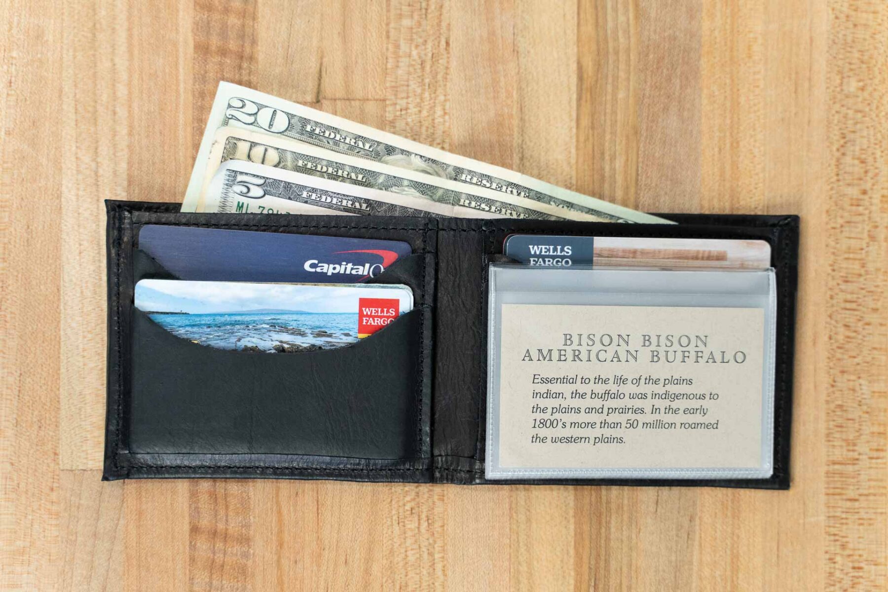 Plastic Wallet Insert - Holds Wallet Photos And Credit Cards - Fits ...