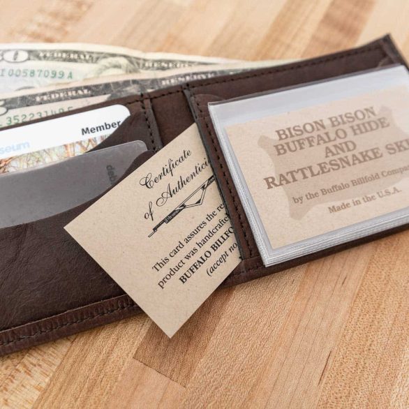 Rattlesnake Wallet - Made in USA