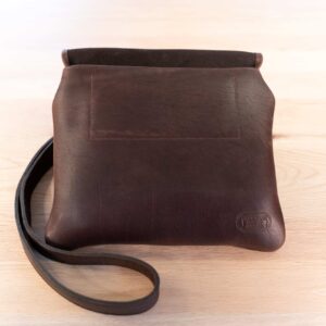 Bison Leather Purse With Buffalo Nickel | Buffalo Billfold Company