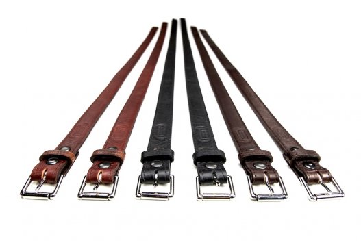 Buffalo Leather Belt - Made In America - Buffalo Billfold Company