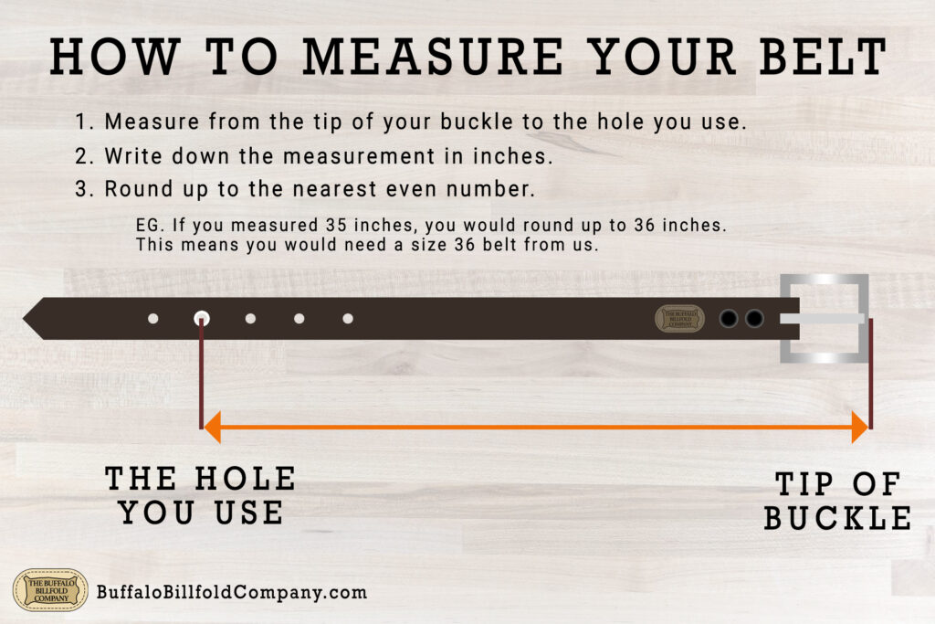 How to measure a belt correctly