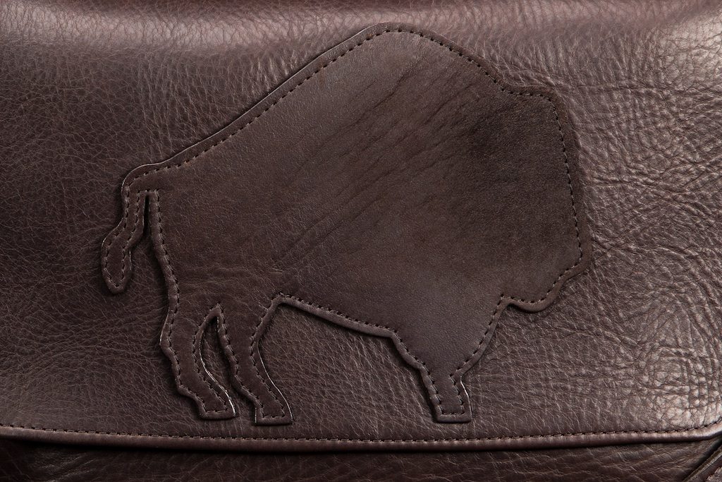 Trim Style Purse - Buffalo Applique - Made in America