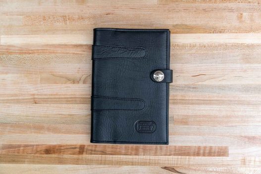 Jr Legal Pad Cover - Black - Made in USA