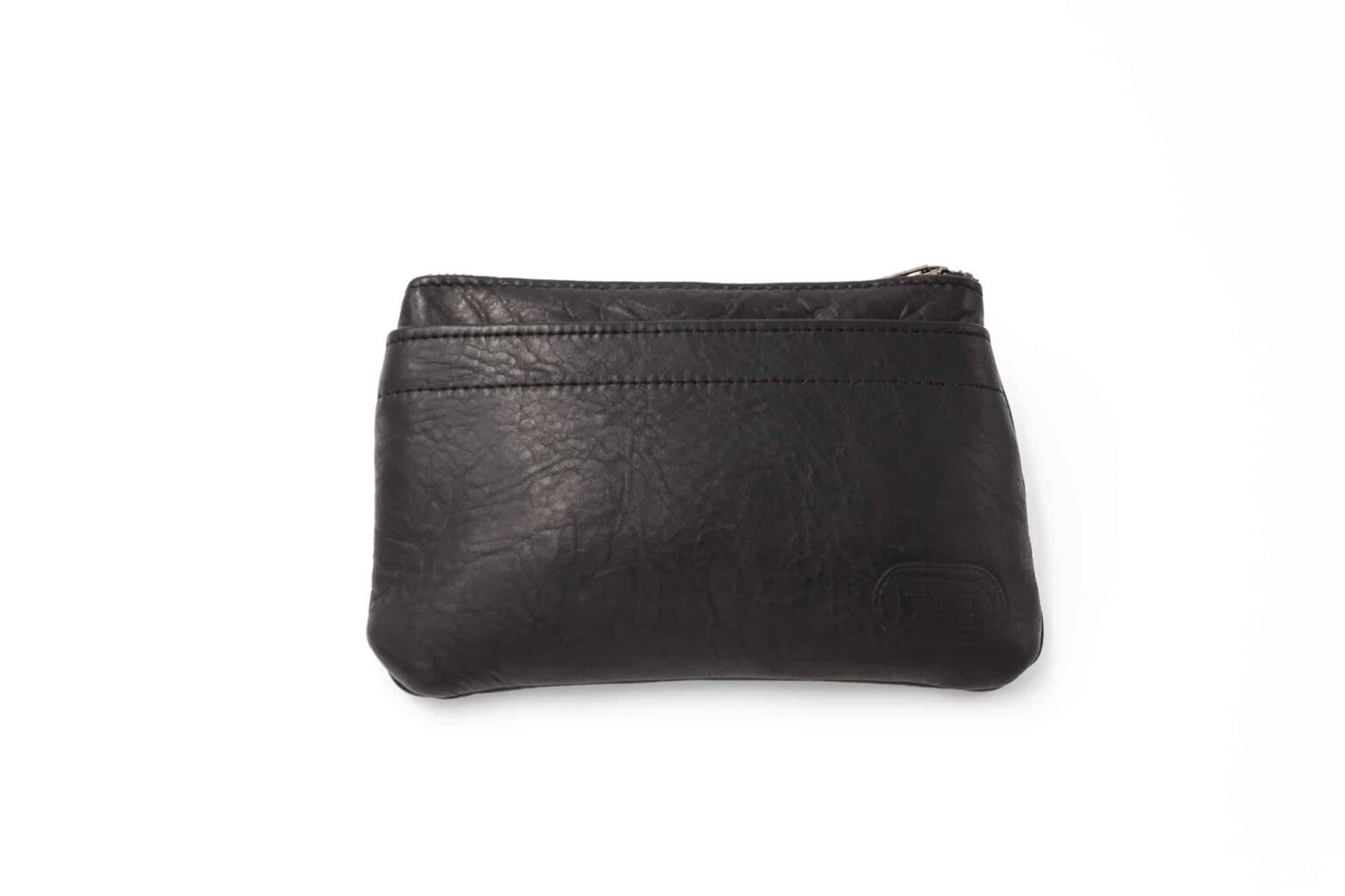 Zipper Clutch Purse Handmade from Full Grain Leather Made in USA