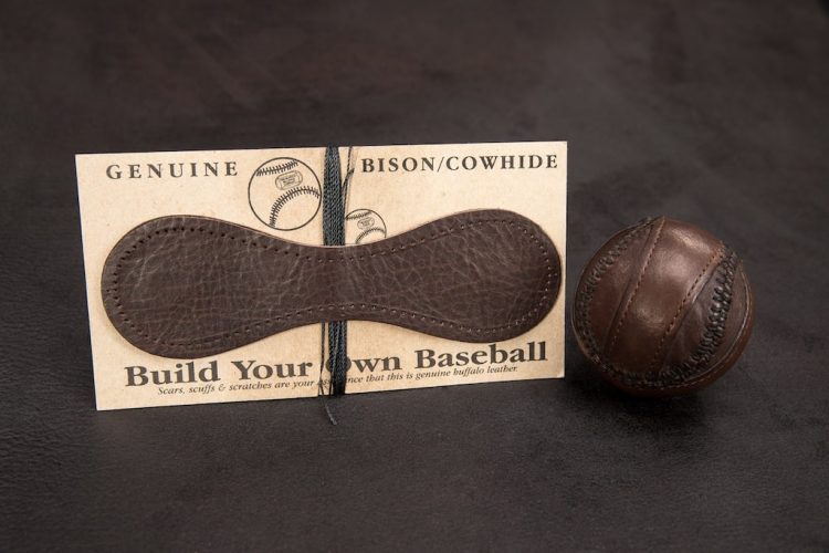 Buffalo Leather Build Your Own Baseball Kit - Made In America - Buffalo Billfold Company