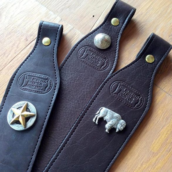 Buffalo Leather Rifle Sling - Made in USA - Buffalo Billfold Company