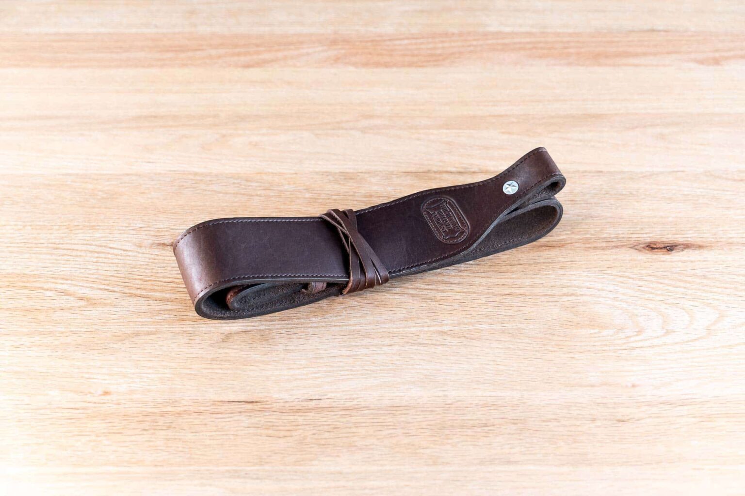 Leather Rifle Sling Made in USA Handmade Buffalo Billfold Company