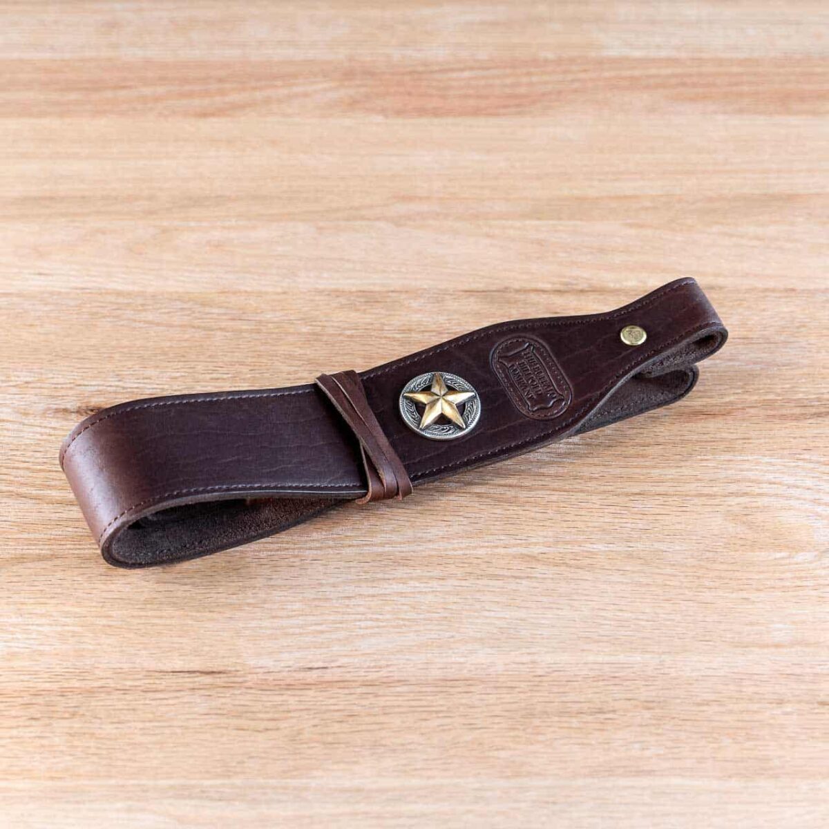 Genuine Leather Buff Hide Rifle Gun Sling Stitch Handmade 1" Wide Strap Gift 