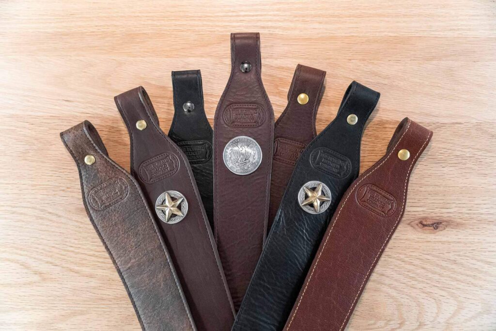 Leather Rifle Slings - Made in USA