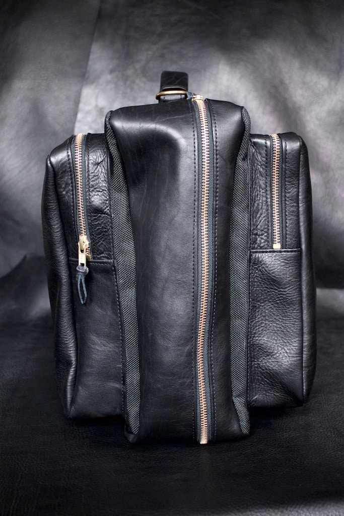 Black Leather Carry On Bag | Made in USA | Buffalo Billfold Company