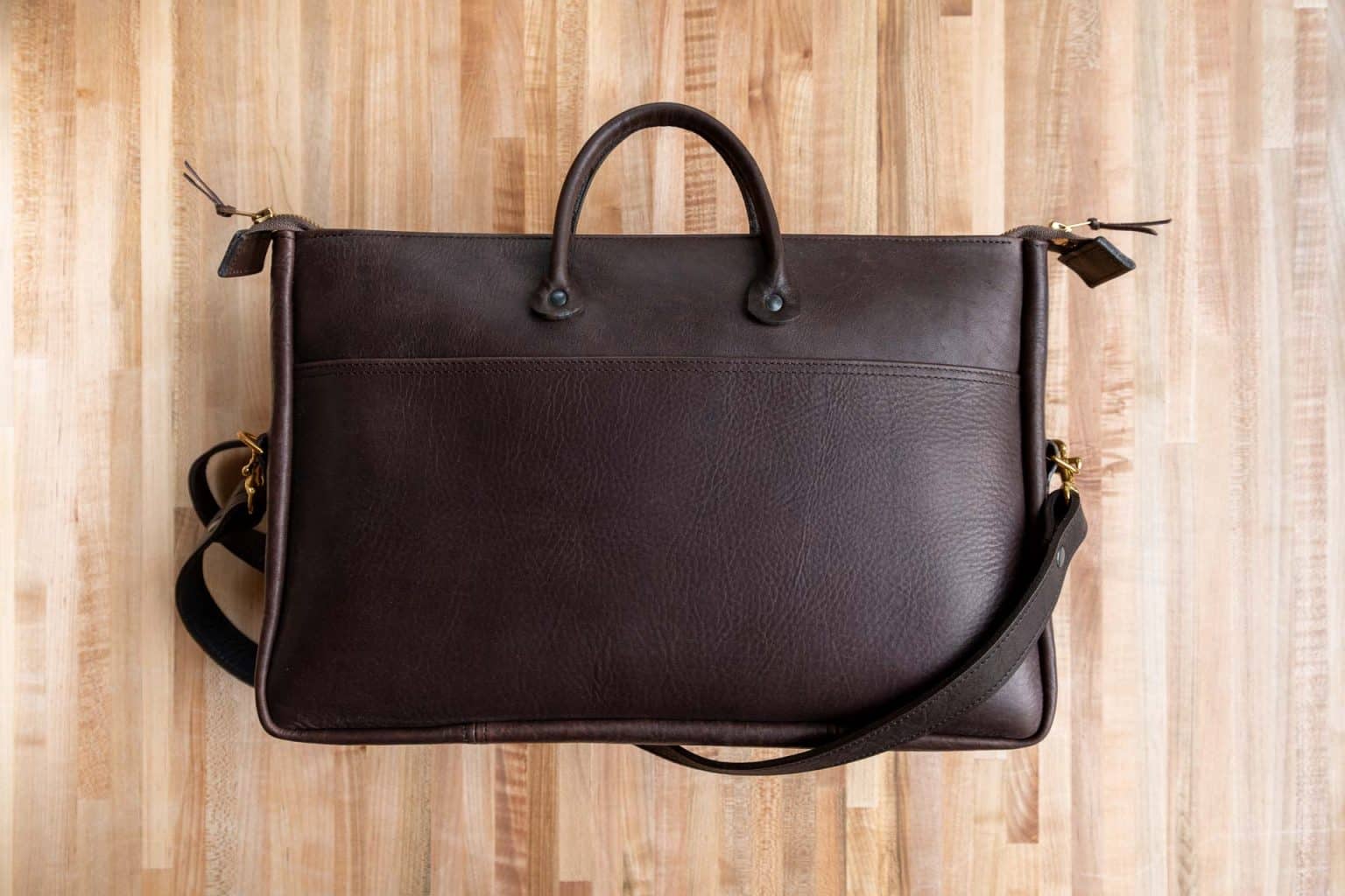 Vintage Leather Briefcase - Made in USA | Buffalo Billfold Company
