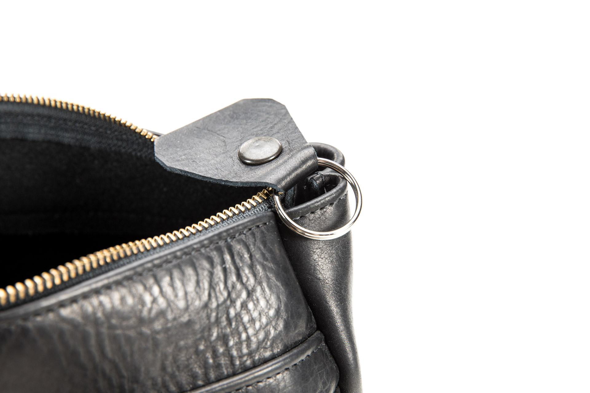 leather black purses