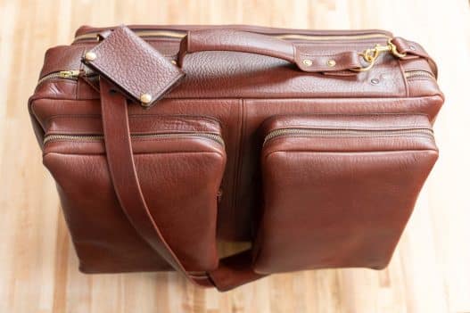 Leather Carry On Luggage
