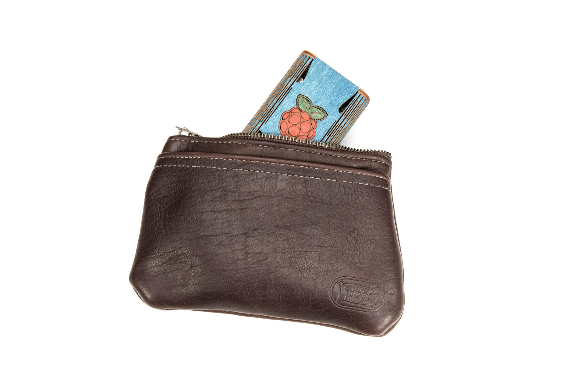 Leather Tech Pouch - Made in USA | Buffalo Billfold Company