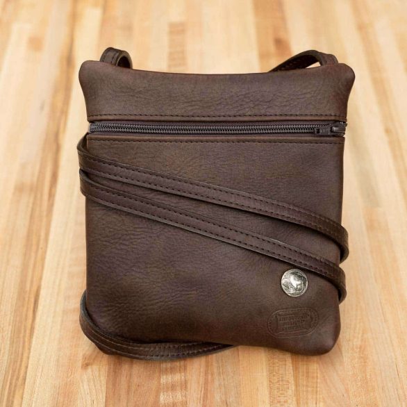 Leather Travel Purse - Made in USA