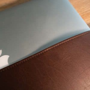Leather Laptop Sleeve for 13" Macbook Air