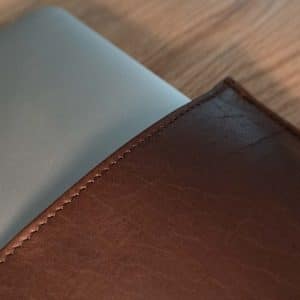 13 Inch Macbook Air Brown Leather Sleeve