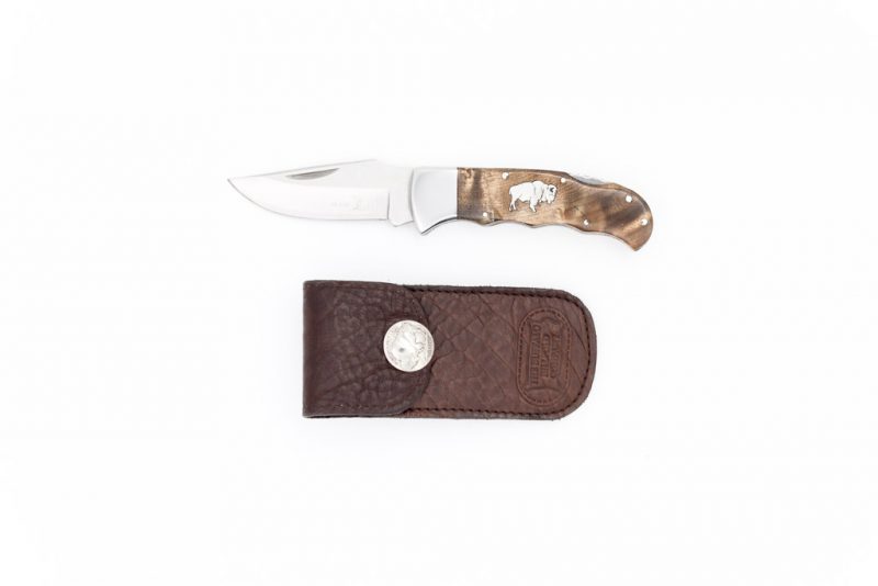 januar Rektangel hjælpeløshed Leather Pocket Knife Sheath - Leather Knife Sheath | Buffalo Billfold Co