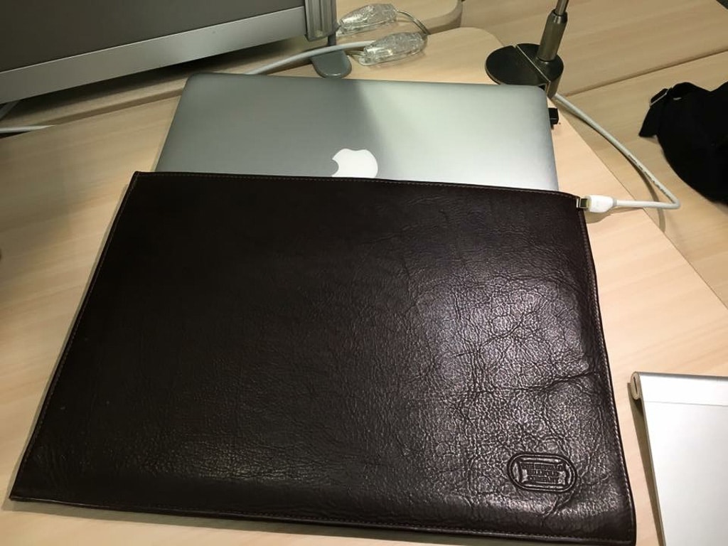 Macbook Air Leather Sleeve - 13 Inch Macbook