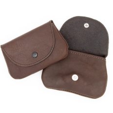 Mini Coin Purse Suitable for Outdoor Walks and Shopping,Green AOAO Mens Sleek Minimalist Handmade Leather Coin Purse 
