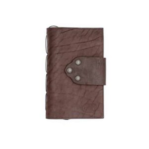 Personalized Leather Journal - Buffalo Leather - Made in USA - Buffalo BillFold Company