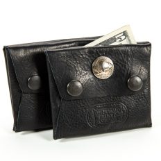 Pocket Coin Holder - Buffalo Leather - Made in USA