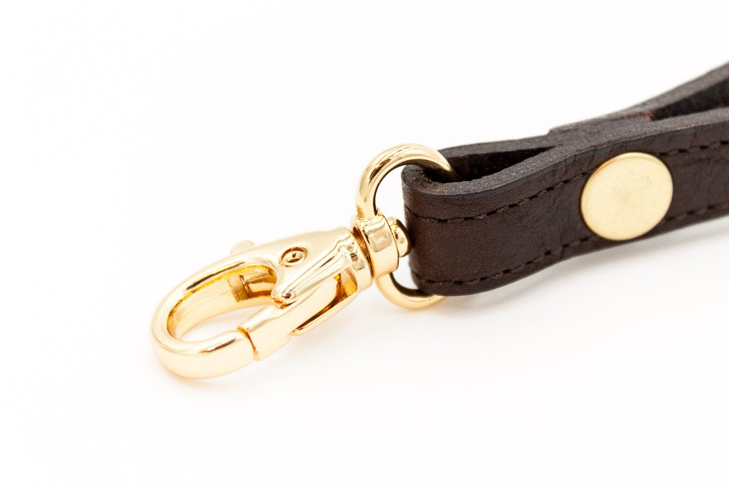 Leather Wrist Strap: Detachable Bison Leather Wrist Strap Replacement