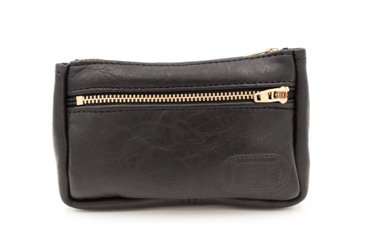 Small Leather Pouch - Black