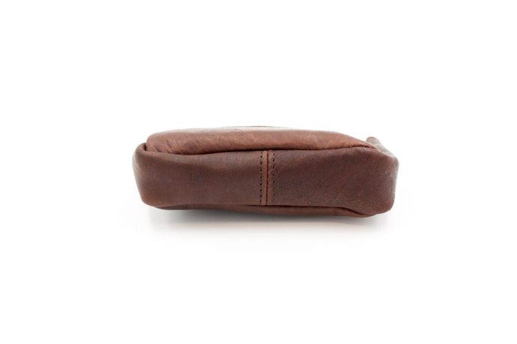 Small Leather Pouch - Brown - Made in USA