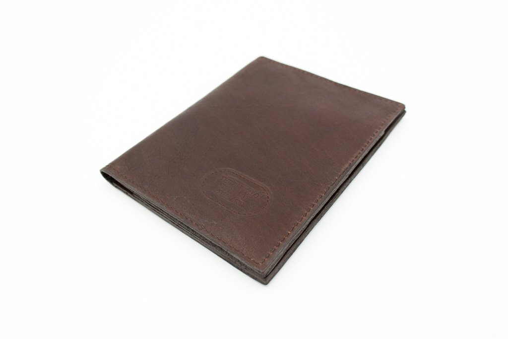 Bison Leather Passport Wallet