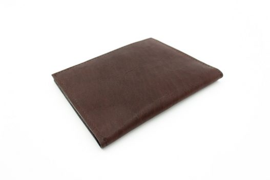 Brown Leather Passport Wallet