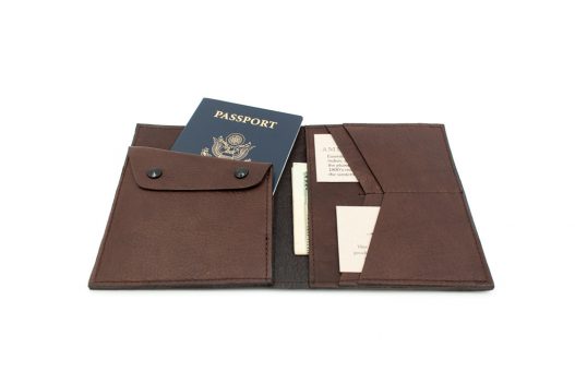 Buffalo Leather Passport Wallet