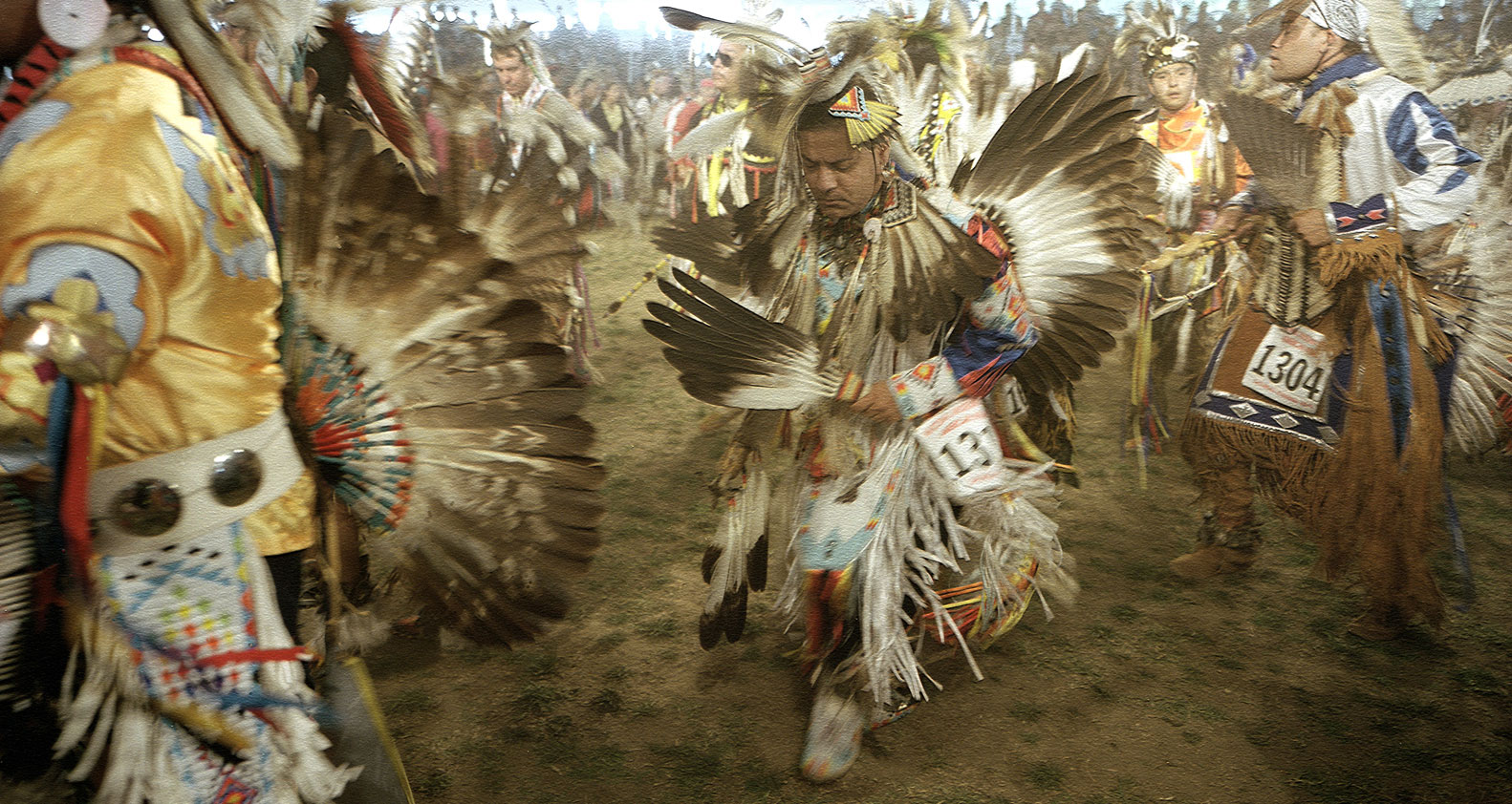 Gathering of Nations Large American Powwow Buffalo Billfold Company