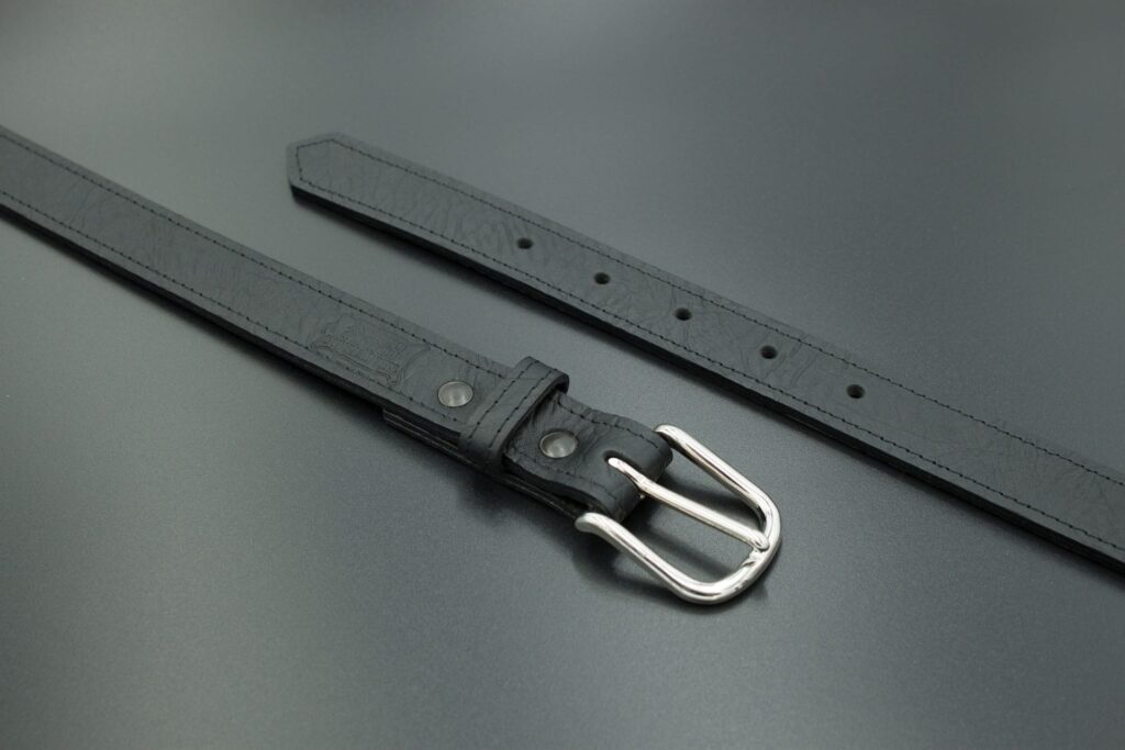 Full Grain Leather Dress Belt Black Full Grain Leather Dress Belt