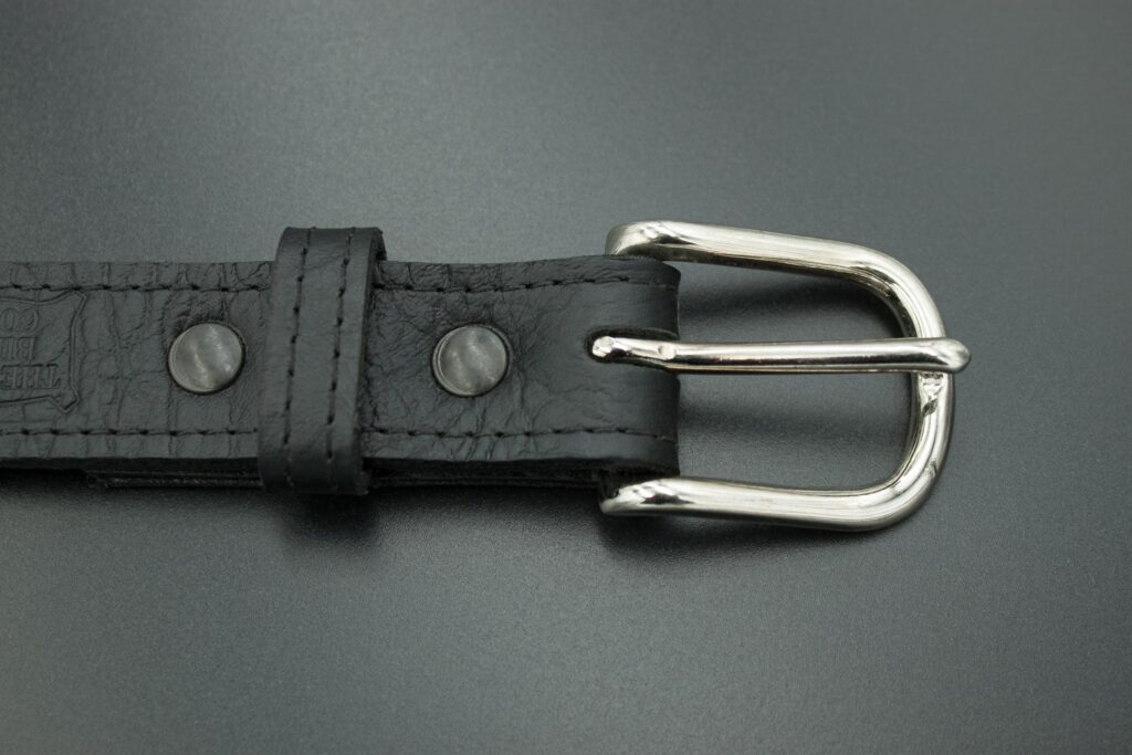 Full Grain Leather Dress Belt - Black Full Grain Leather Dress Belt - Black