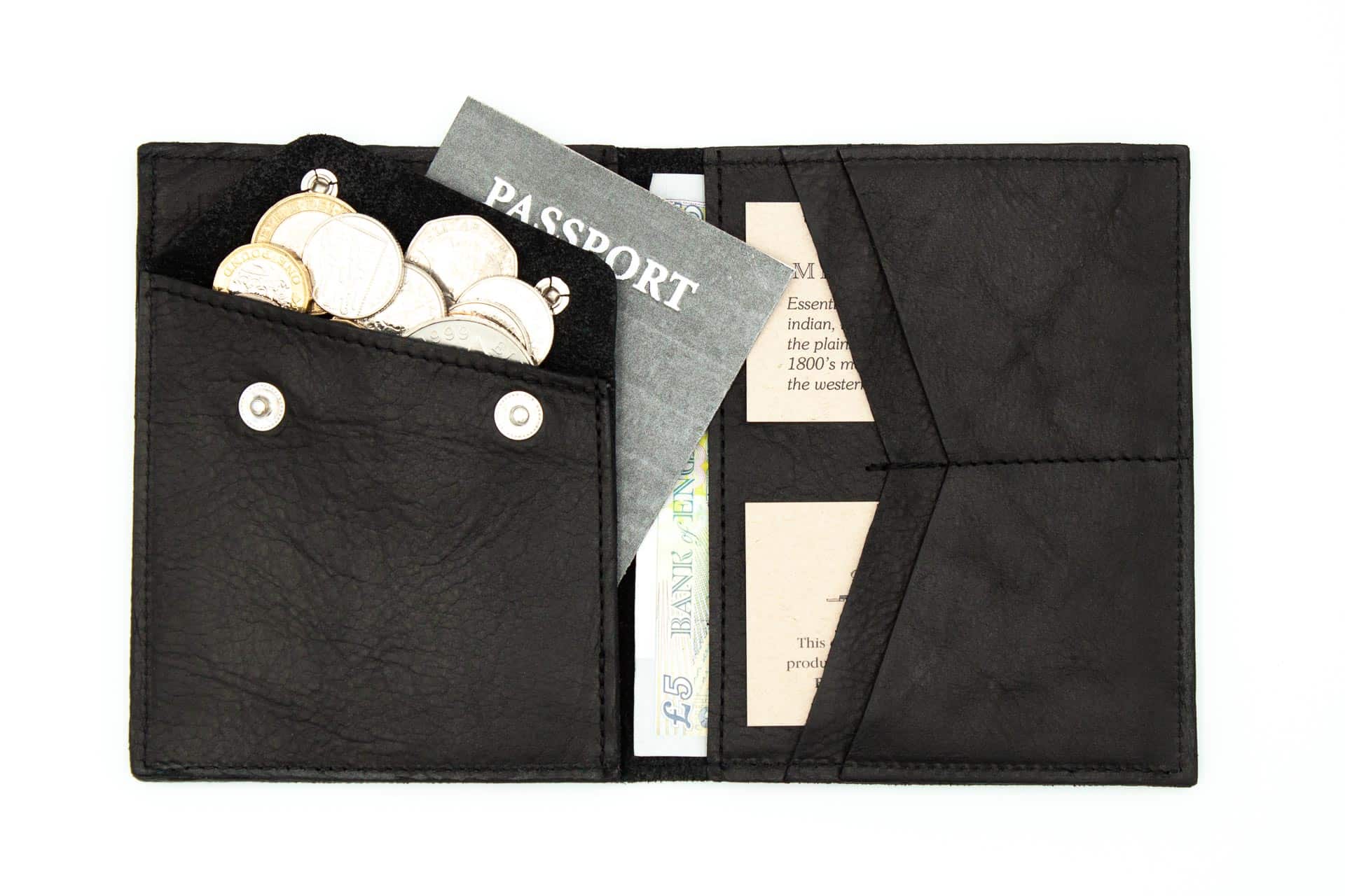 Passport Holder - Black