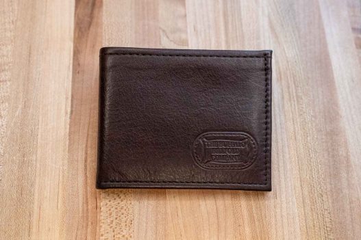 Mens Leather Bifold Wallet - Made in USA
