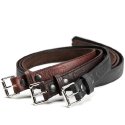 Handmade Buffalo Leather Belts - Made in USA