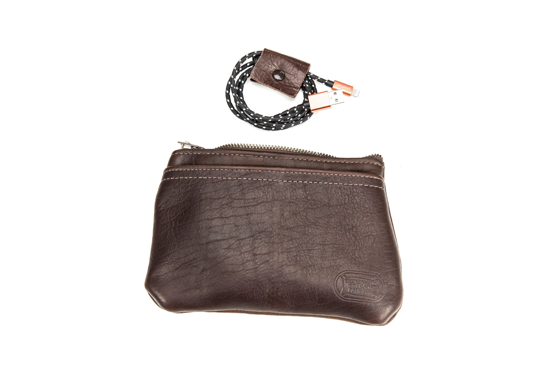 Tech discount pouch leather